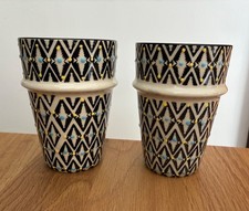 T2 Set of 2 Ceramic Moroccan