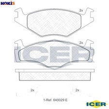 BRAKE PAD SET DISC BRAKE
