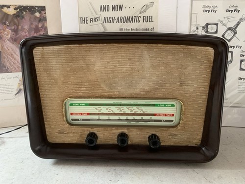 Hmv bakelite radio vintage - hmv,