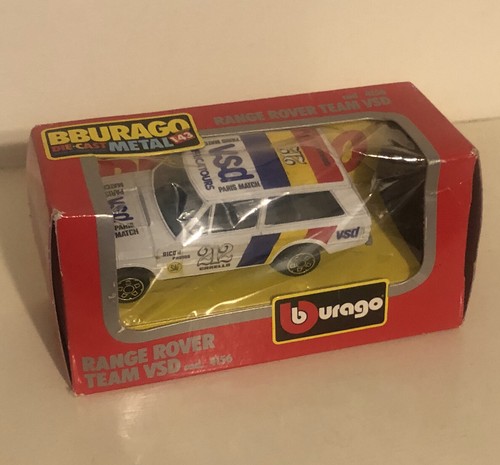 Burago range rover team vsd - burago,