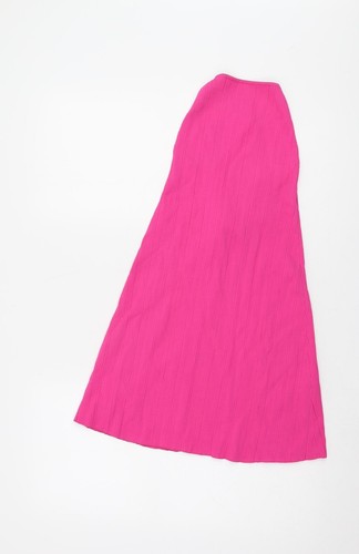 Zara women pink halter - women's,