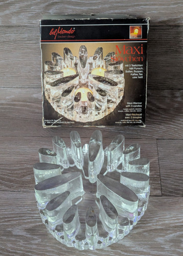 Heavy glass bel - glass, maxi