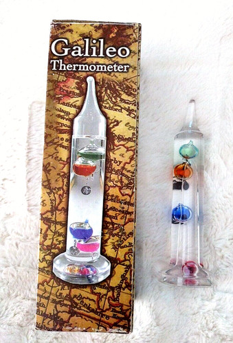 Tall galileo thermometer - tall,