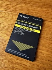 Roland SN-U110-02 Latin & FX Percussions Sound Library PCM Data Rom Memory Card