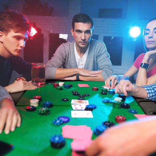 Foldable poker table - poker, 8