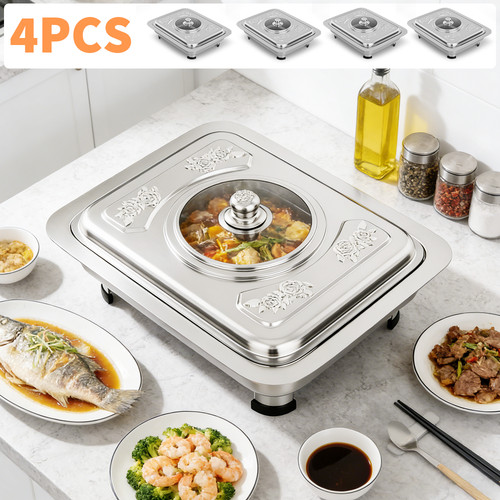 4pcs buffet food holders - buffet,