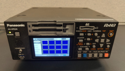 Panasonic hpd24 p2hd - panasonic, memory