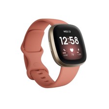 Fitbit Versa 3 Pink Clay Smartwatch Smartwatch - Pink - Returned - Original Box 