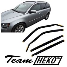 Wind Deflectors HEKO Fits Volvo V50 2004-2012 Estate 5 Door 4pc