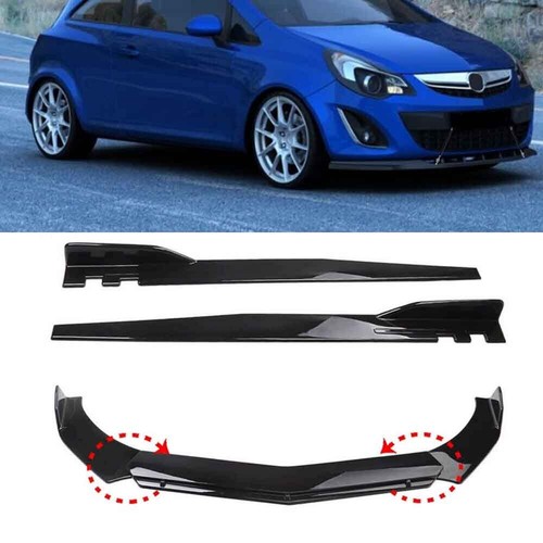 Gloss black front - black, lip