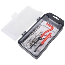 New 25Pcs Rethread Thread Repair Insert Tool Kit M7 x 1.0 x10.0mm Helicoil