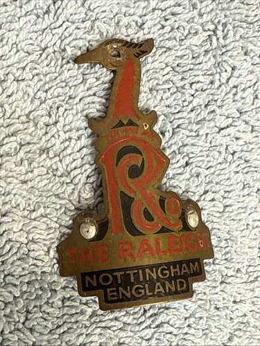 Vintage raleigh bicycle head - raleigh,