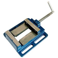 Drill Press Pillar Vice Work Wood Clamp Cast Iron 100mm 4" - For Bench Drill