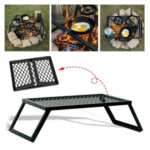 Foldable camping grill fire - foldable,