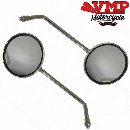 Left right round mirror pair - left,