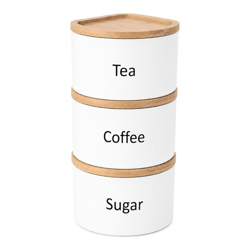 Stackable canister set 3 - stackable,