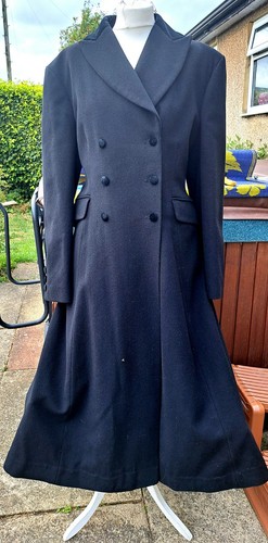 Ladies coat black laura ashley - laura,