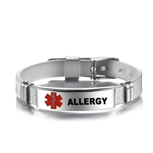 Silver medical alert - medical,
