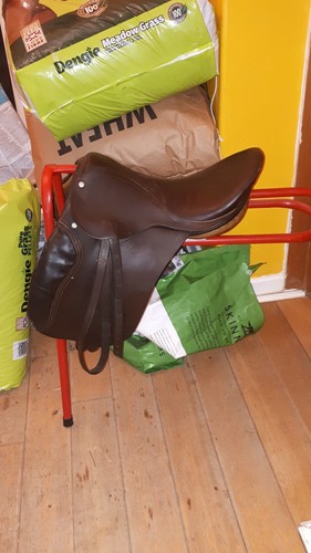 Pony saddle leather sold - pony,