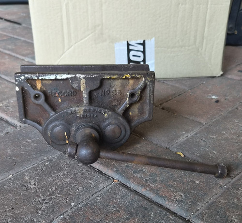 Record bench vice 4in - no,