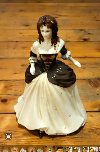 Coalport literary heroines - coalport,