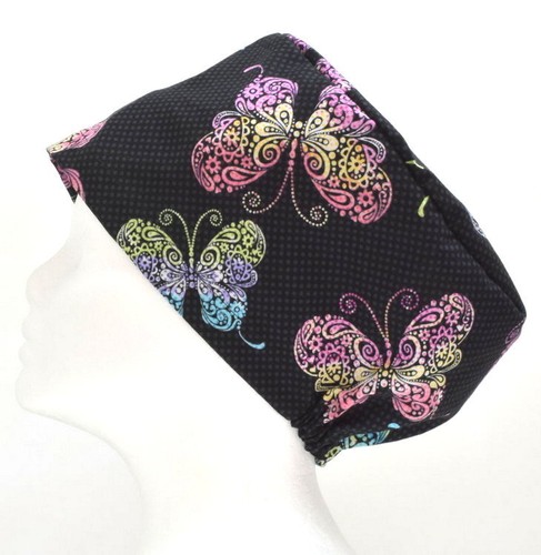 Midnight butterflies scrub - scrub, cap