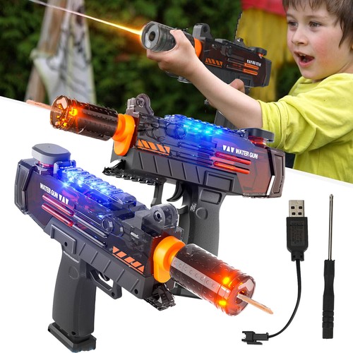 Electric water gun with - water,