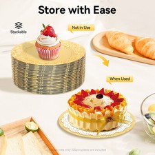 100* Charger Plates Gold Round Western Dim Sum Plate Party Dinner Plates Set