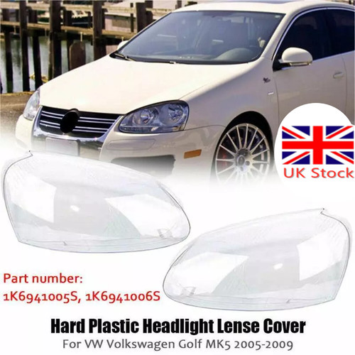 Pair headlight lens - pair, cover