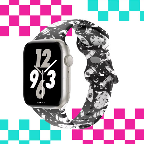 Space invader print apple - invader,