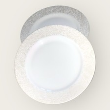 Denby Monsoon Lucille Gold 2x Salad / Side Plates 8.5” Good Condition **Read**