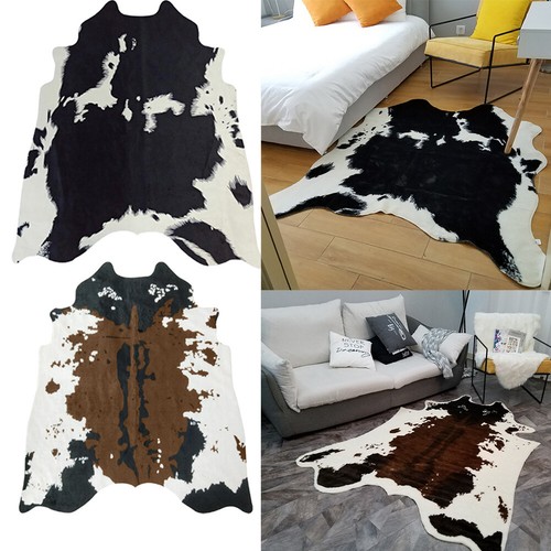 Large faux cow - faux, rug