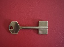 Gun cabinet Key Blank Brass