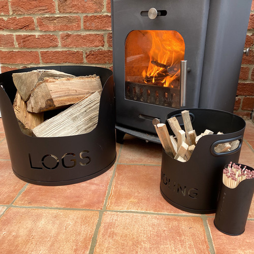Valiant metal log storage set - valiant,