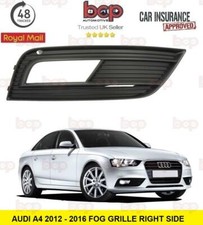 AUDI A4 2012 - 2016 FRONT FOG LIGHT GRILLE RIGHT DRIVER SIDE NOT SLINE MODELS