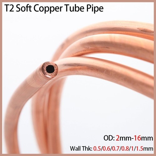 Red copper tube pipe coil - tube,