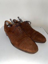 Cheaney Conker Brown Suede