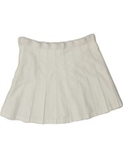 FILA Womens Pleated Tennis Skirt IT 44 Medium W30  White Polyester KH08