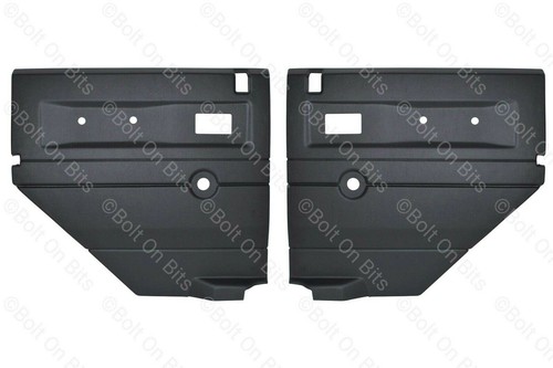 Pair black rear - pair, row