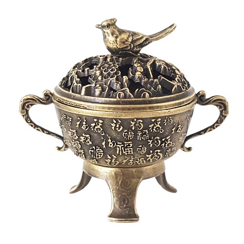 Vintage chinese incense burner - chinese,