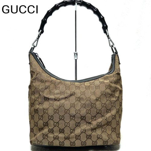 Gucci hobo bag canvas - gucci,