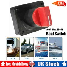 12V Car Van Boat Truck Battery Master Isolator Cut Off Kill Switch Universal New