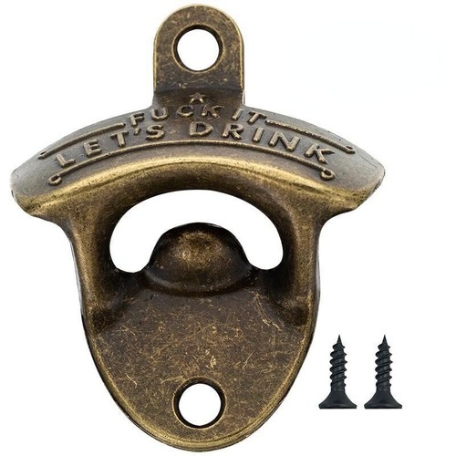 Wall mounted beer - beer, bottle