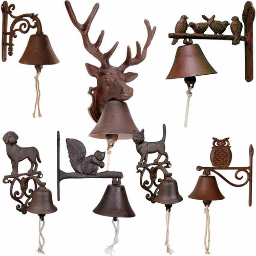 Cast iron doorbell - iron,