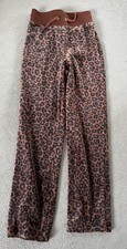 H&M leopard print velour