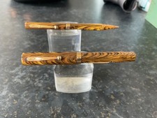 Vintage - WATERMAN OLIVE RIPPLE 52 V Fountain Pen & Pencil Set