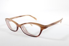 Vera Wang Eyeglasses V 151 Women Brown Full Rim Plastic Eyewear Glasses Frames