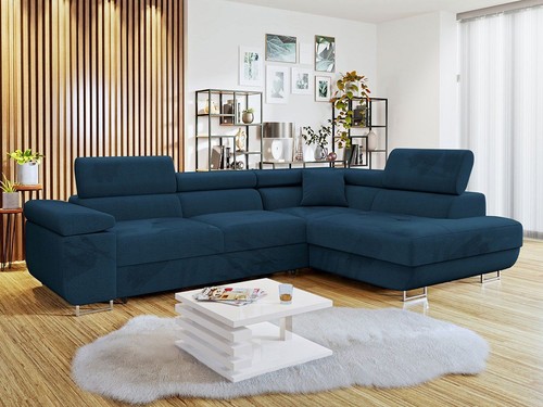 Shaped corner sofa bed - l-shaped, with