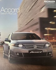 Honda Accord Saloon UK Price