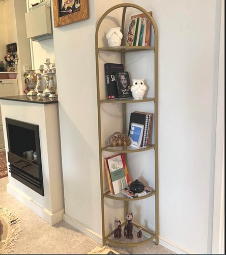 Tall corner bookcase storage - corner,